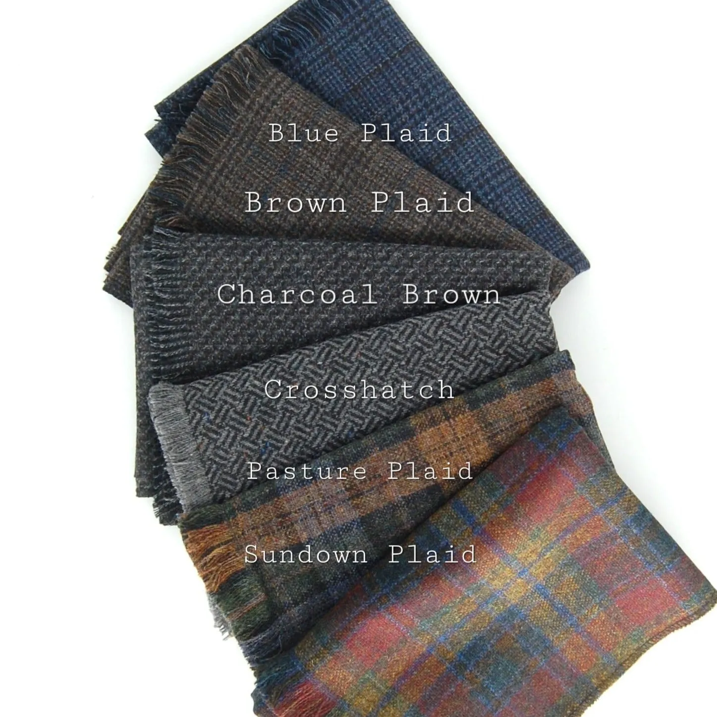 100% Wool Scarves