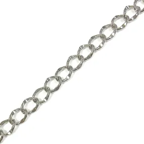 17/16" (11.1mm) Nickel Plated Chain (by the foot)