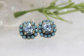 Aquamarin Small Earrings