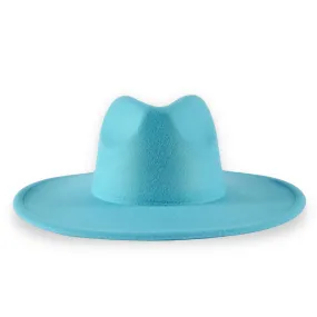 Atlanta Wide Brim Fedora - Teal