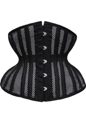 Black Mesh | UNDERBUST CORSET