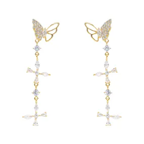 Butterfly Bliss Drop Earrings