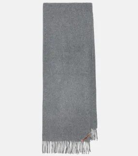 Canada New Acne Studios wool scarf, gray