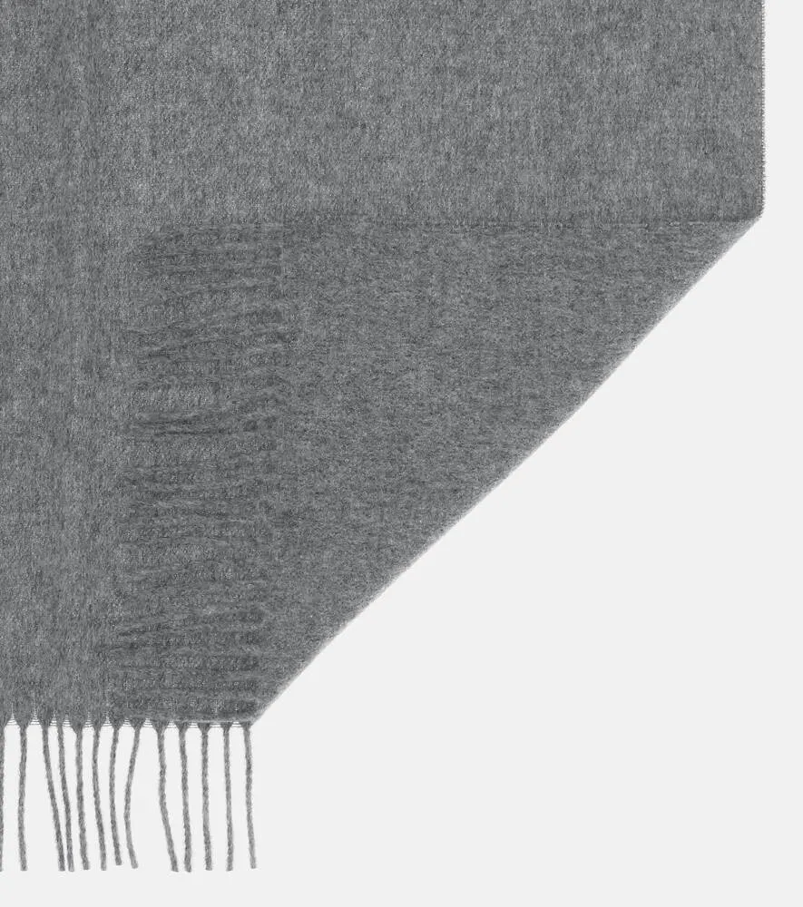 Canada New Acne Studios wool scarf, gray