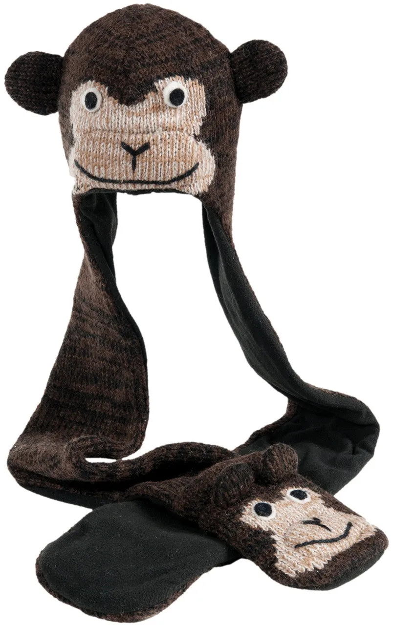 Cheeta Monkey Hatscarf