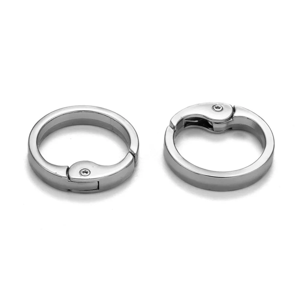 Clasp - Spring Gate Rings - 28mm - 1 piece