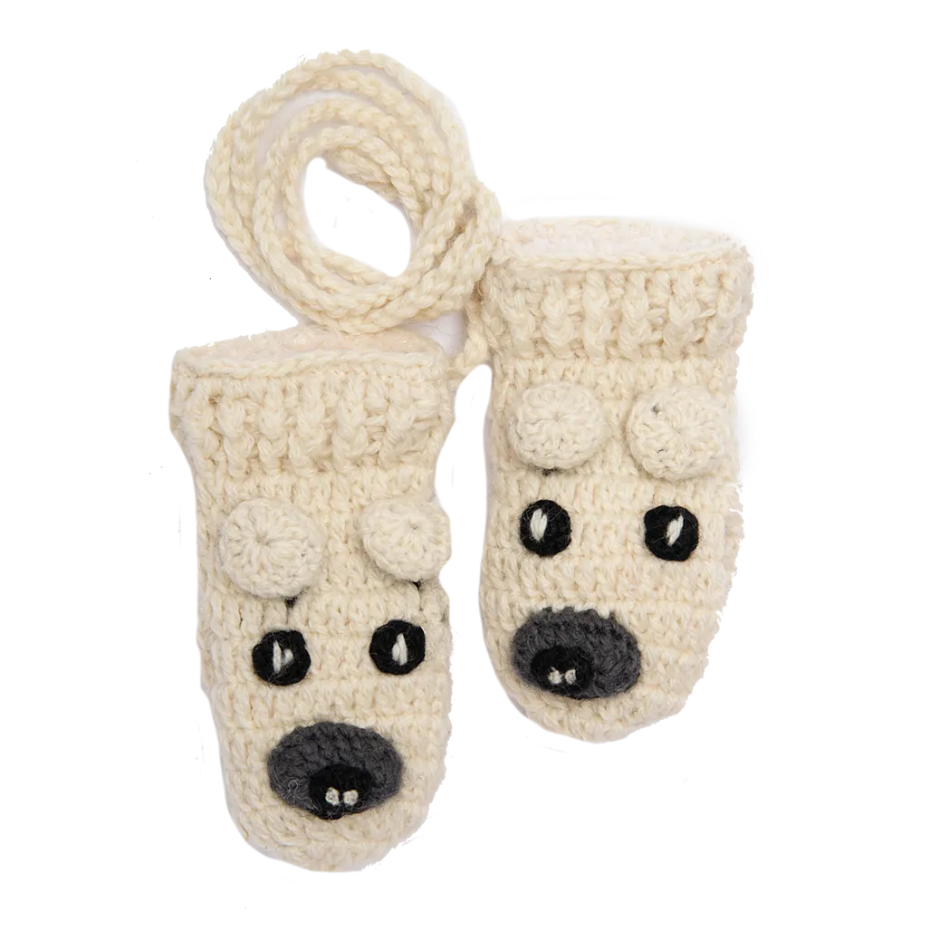 Crochet Bear Mittens