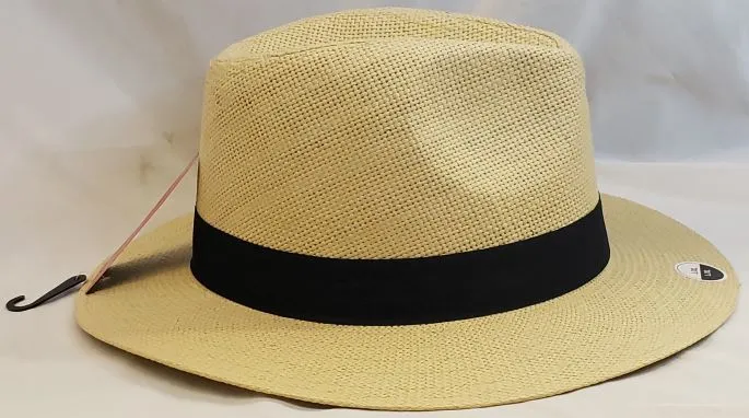 Dan -- Unisex Paper Straw Fedora