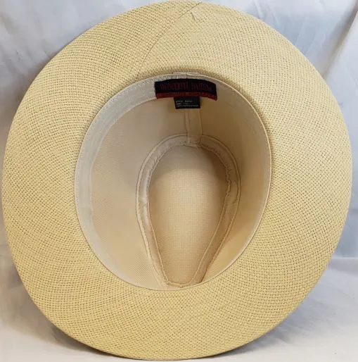 Dan -- Unisex Paper Straw Fedora