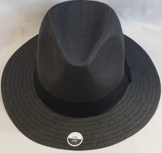 Dan -- Unisex Paper Straw Fedora