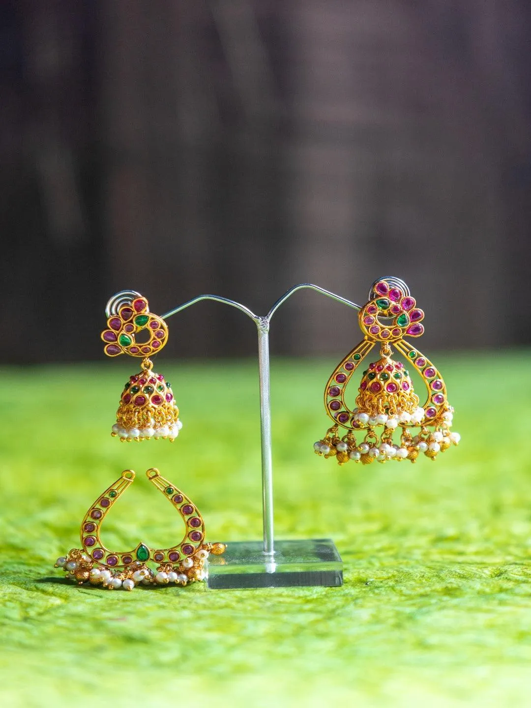 Detachable Kemp Jhumka