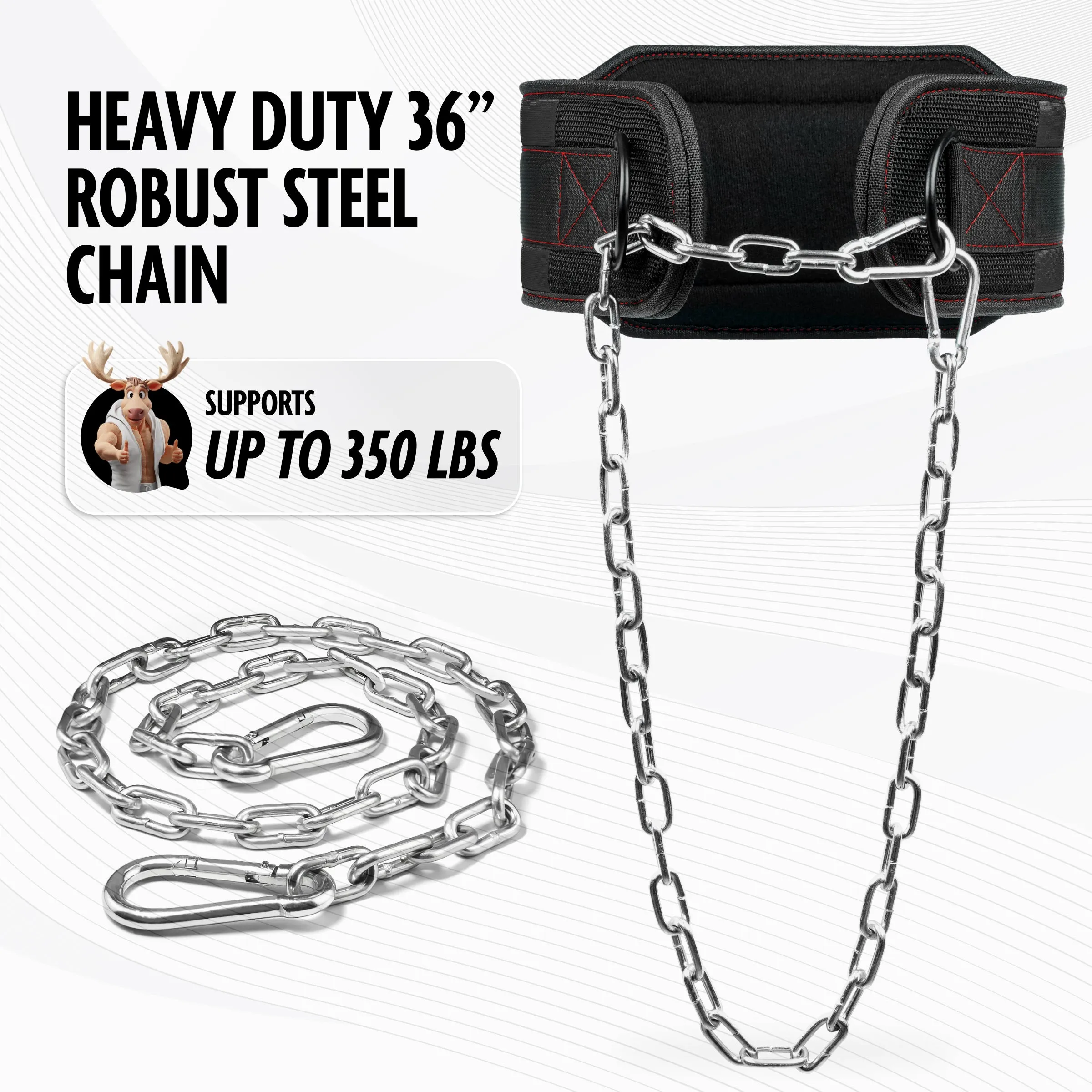 Dip Belt for Weightlifting, Dips & Pull-Ups