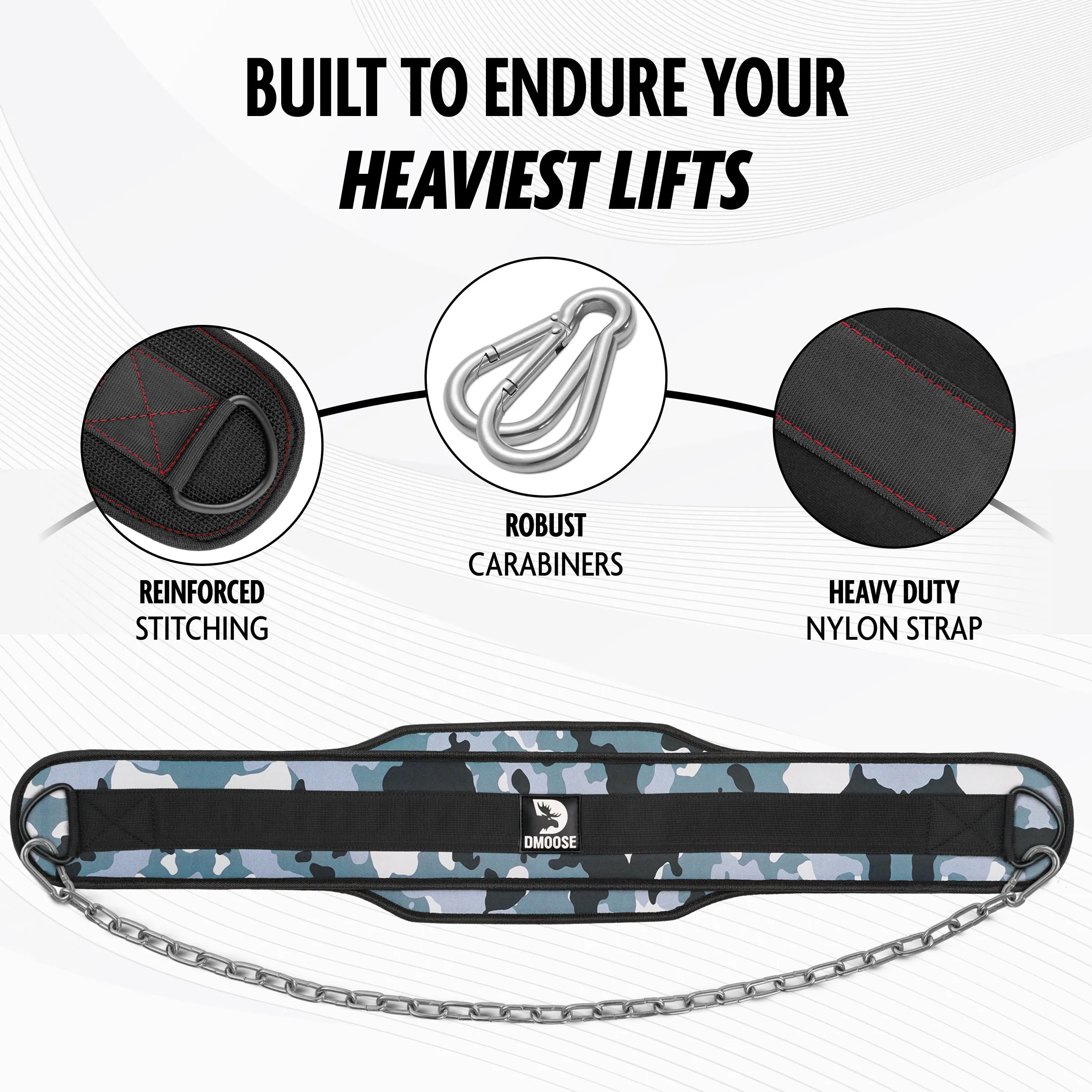 Dip Belt for Weightlifting, Dips & Pull-Ups