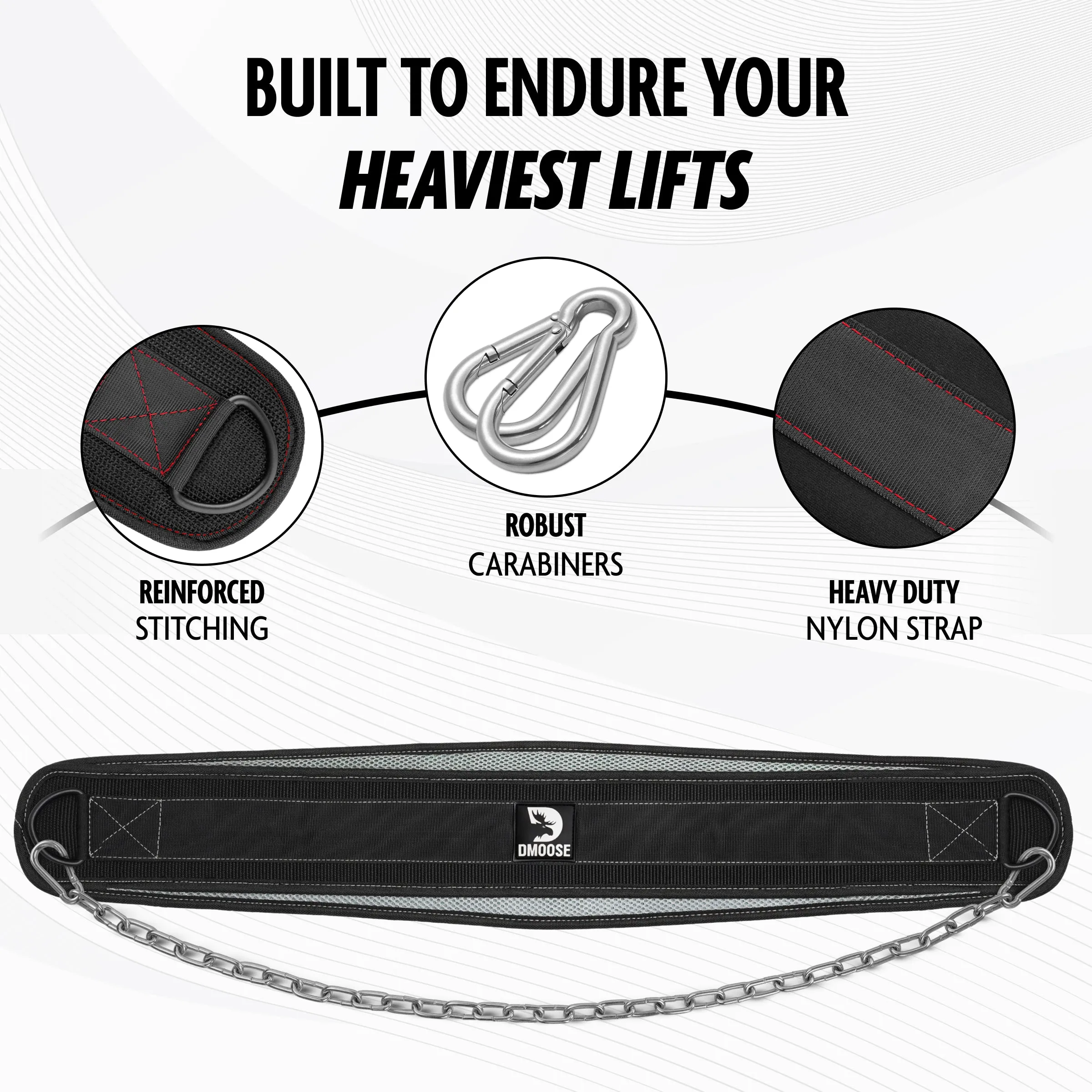 Dip Belt for Weightlifting, Dips & Pull-Ups