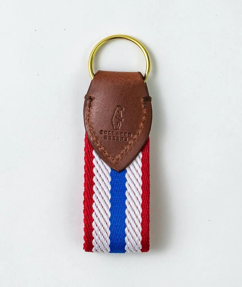 Dockside: Key Chain - Blue/White/Red