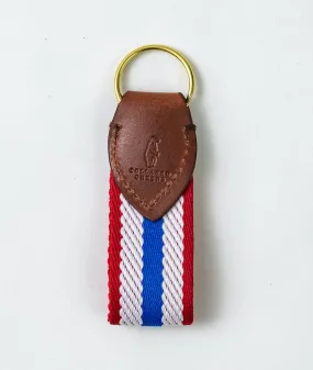 Dockside: Key Chain - Blue/White/Red