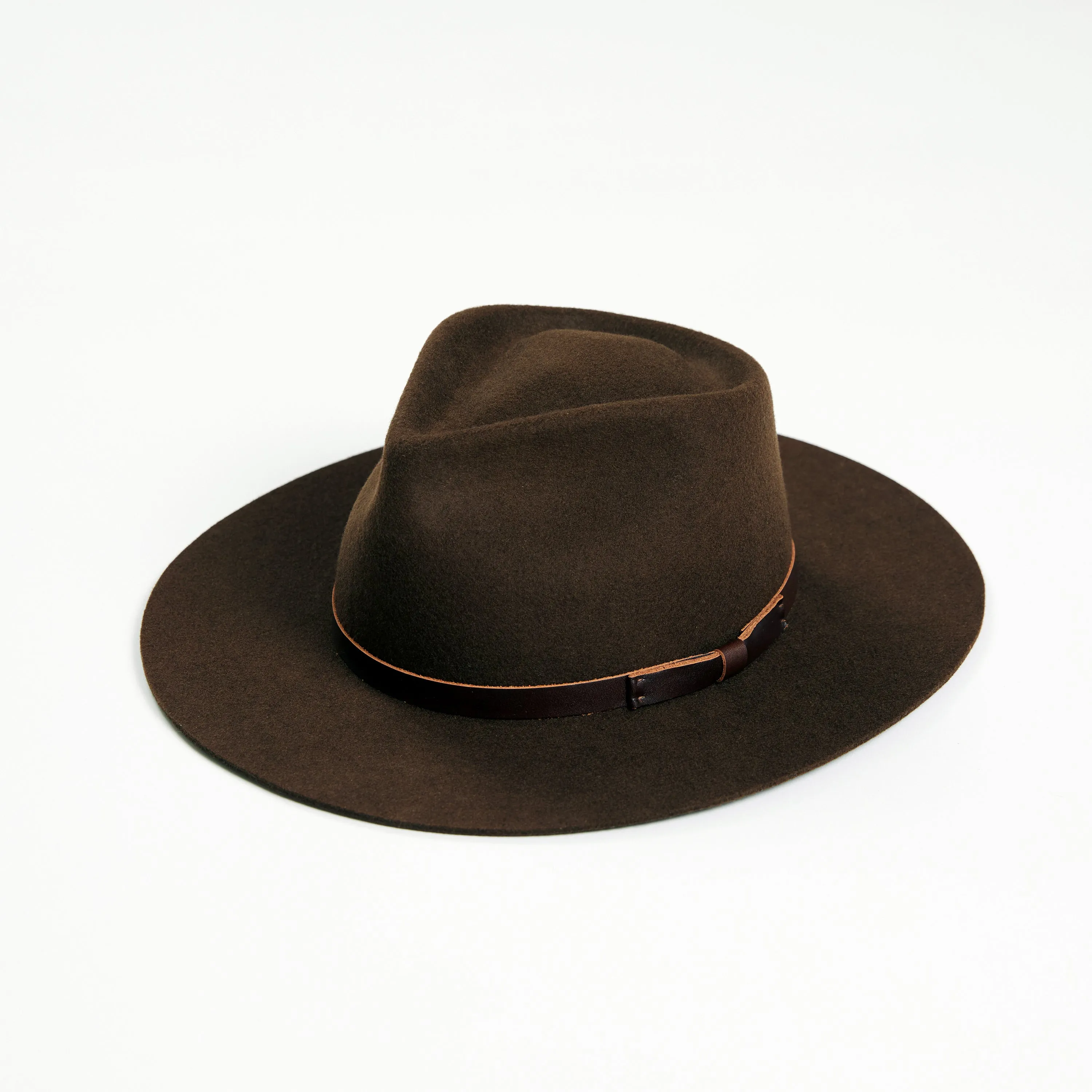 Dylan Fedora - Brown with Leather Bow