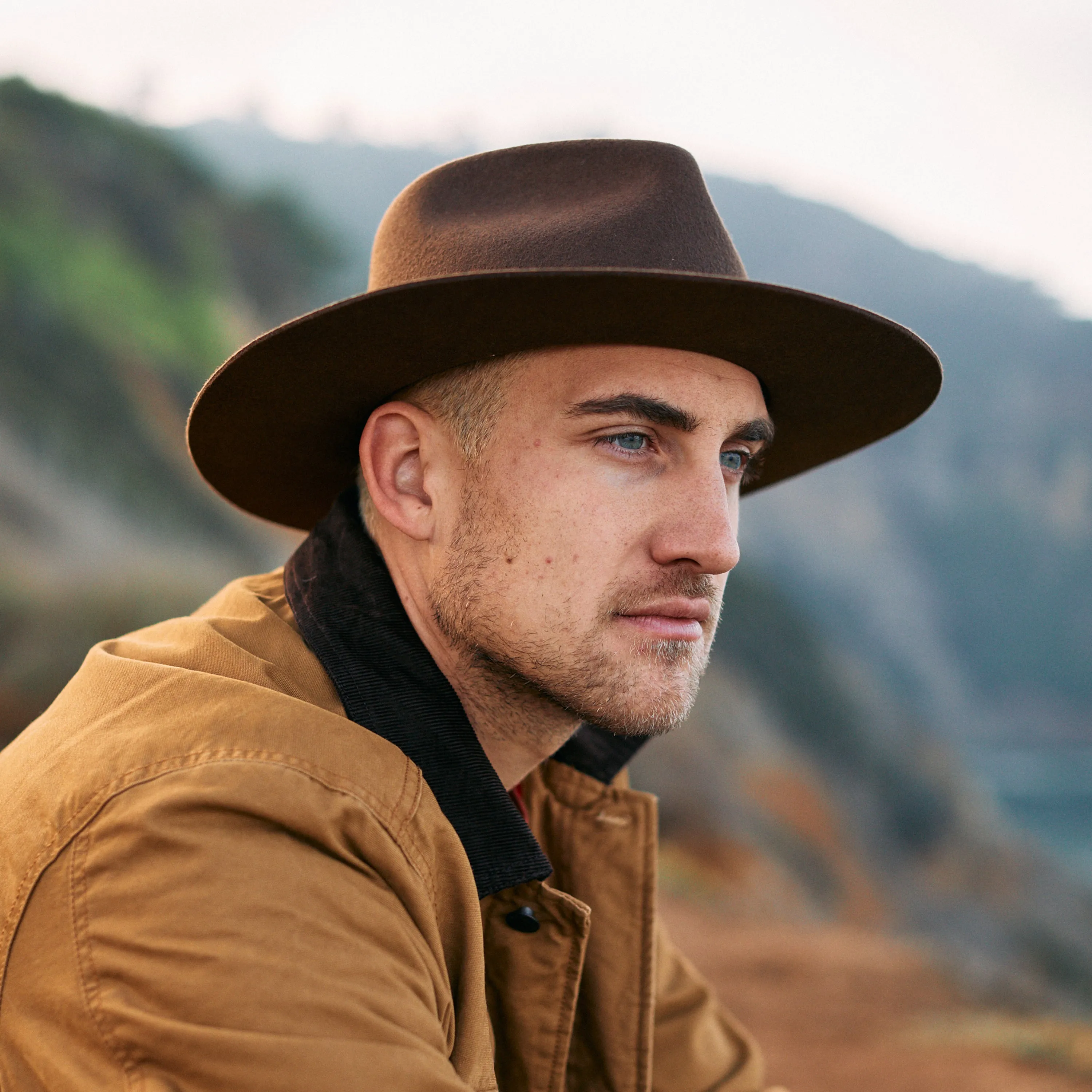 Dylan Fedora - Brown with Leather Bow