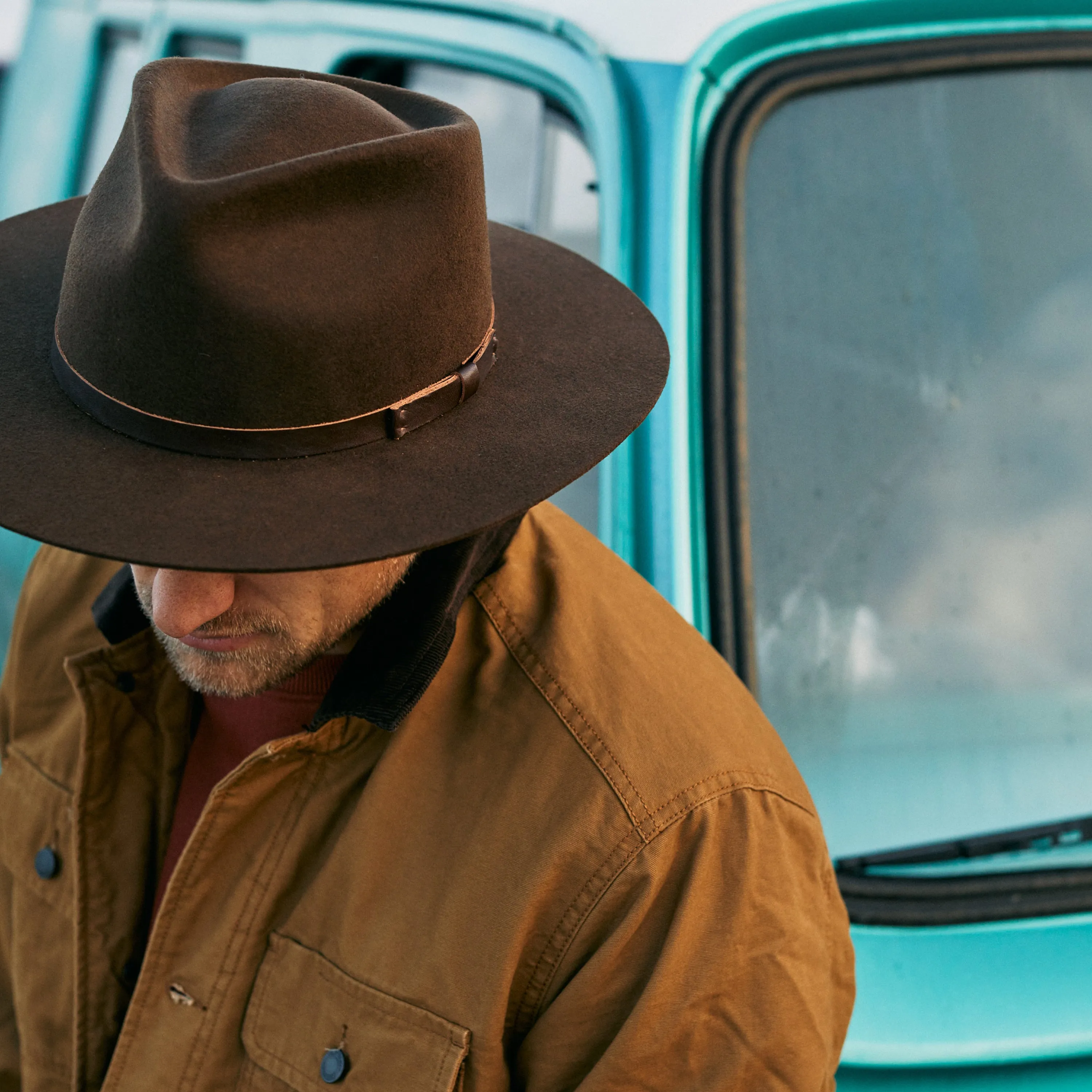 Dylan Fedora - Brown with Leather Bow