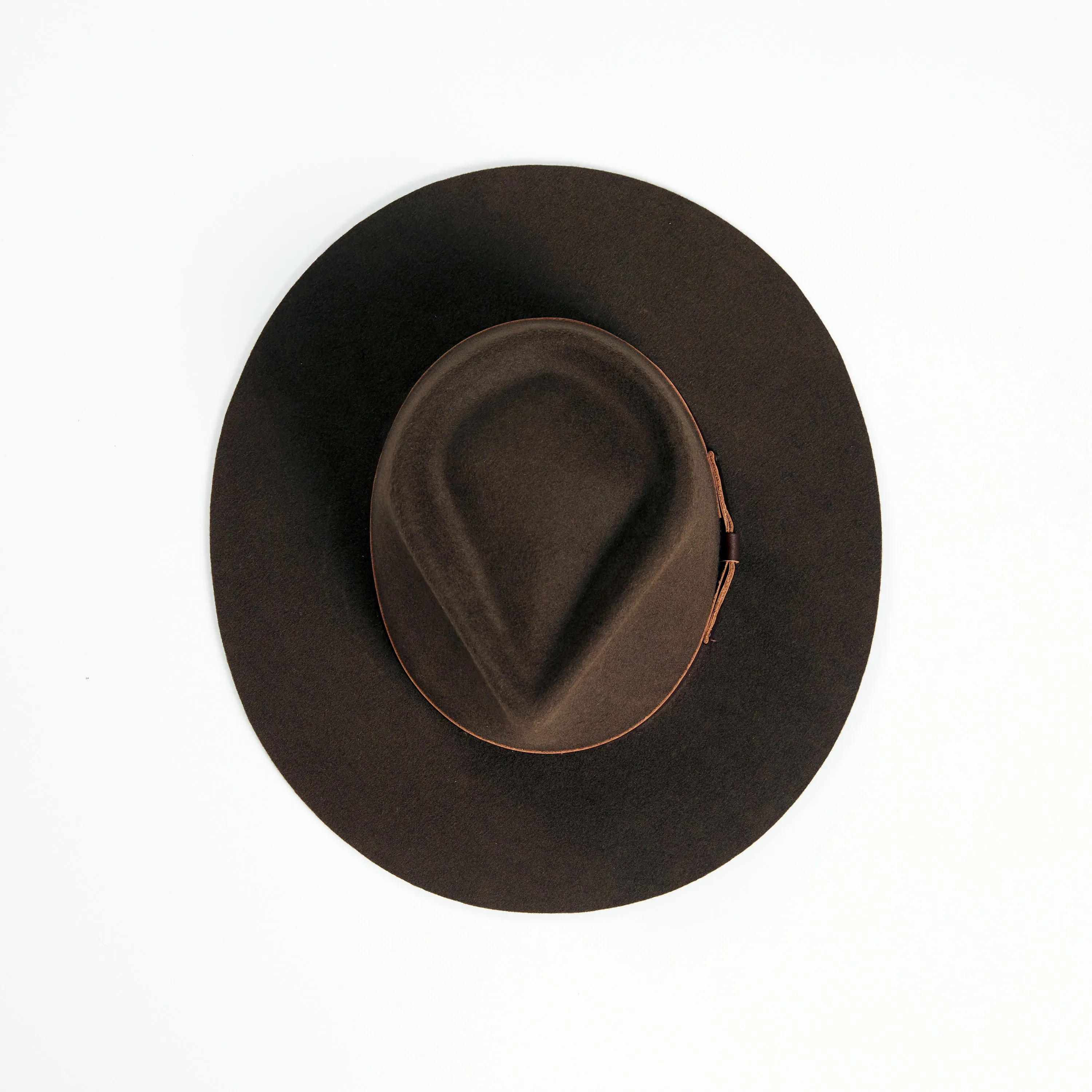 Dylan Fedora - Brown with Leather Bow