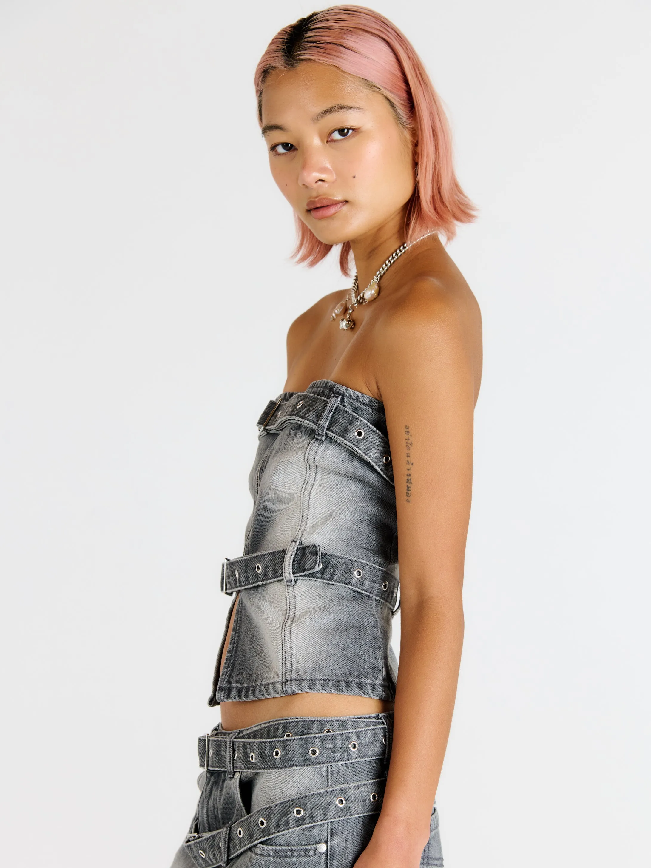 Expanse Denim Corset