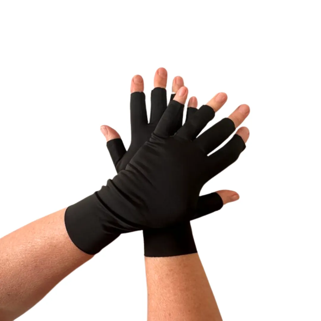 Fingerless Gloves – 2 pairs by SWEAT GUARD®