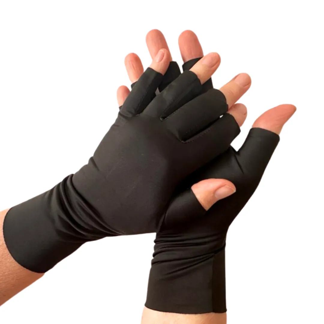 Fingerless Gloves – 2 pairs by SWEAT GUARD®