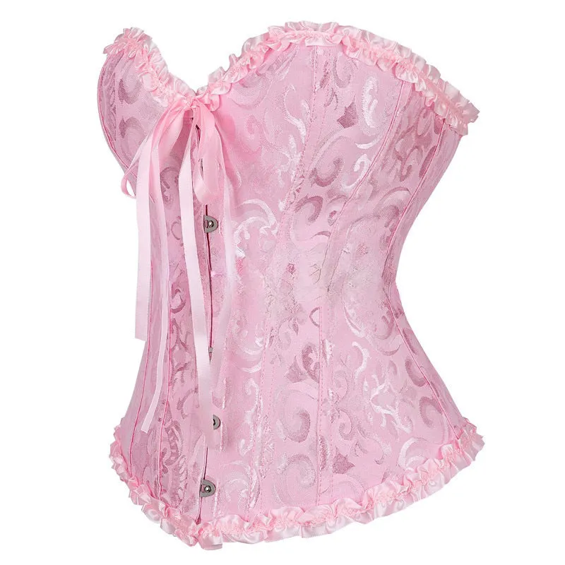 Funki Buys | Lingerie | Women's Pretty Overbust Corset | Bustier