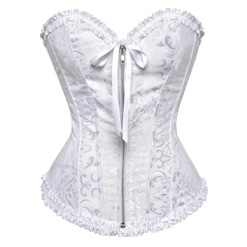 Funki Buys | Lingerie | Women's Pretty Overbust Corset | Bustier