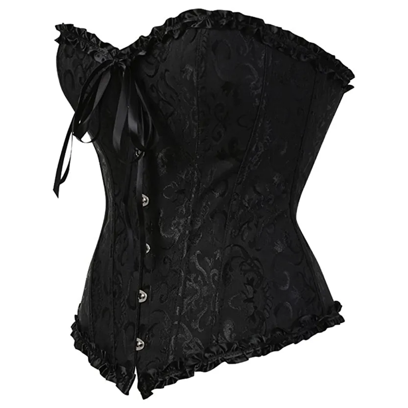 Funki Buys | Lingerie | Women's Pretty Overbust Corset | Bustier