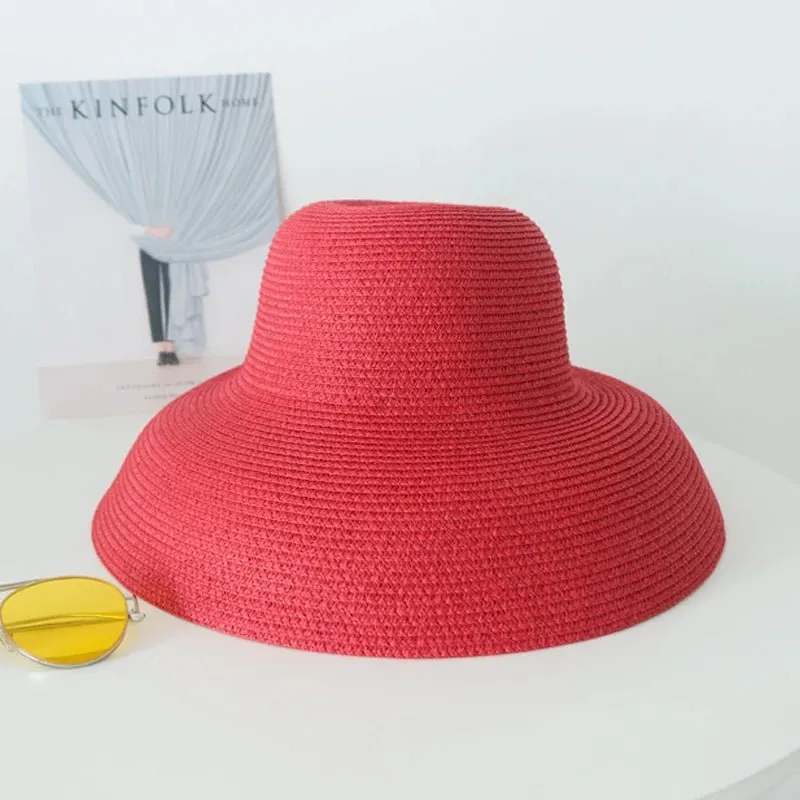 Handmade Hepburn Style Summer Sun Hat