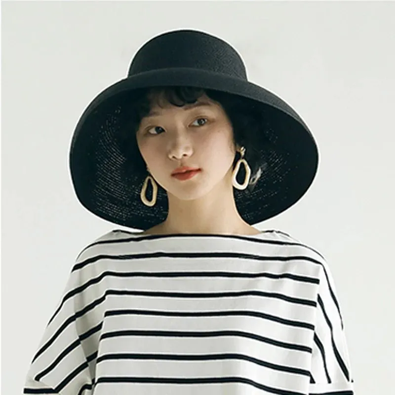 Handmade Hepburn Style Summer Sun Hat