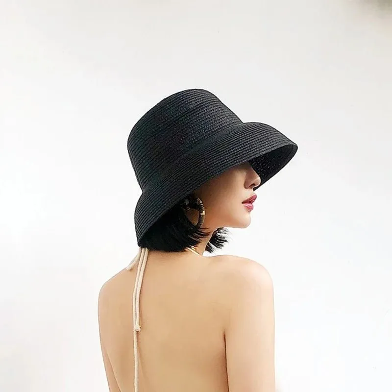 Handmade Hepburn Style Summer Sun Hat