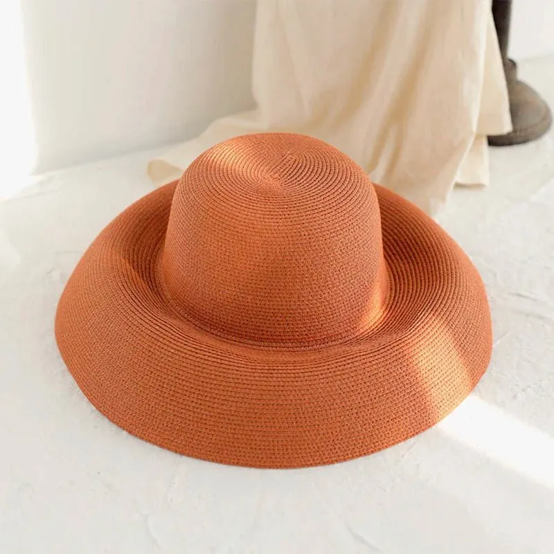 Handmade Hepburn Style Summer Sun Hat