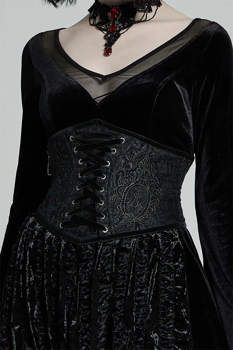 Haunted Manion Hostess Corset