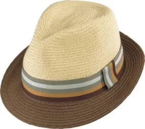 Henschel - Gentleman Two Tone Fedora Hat