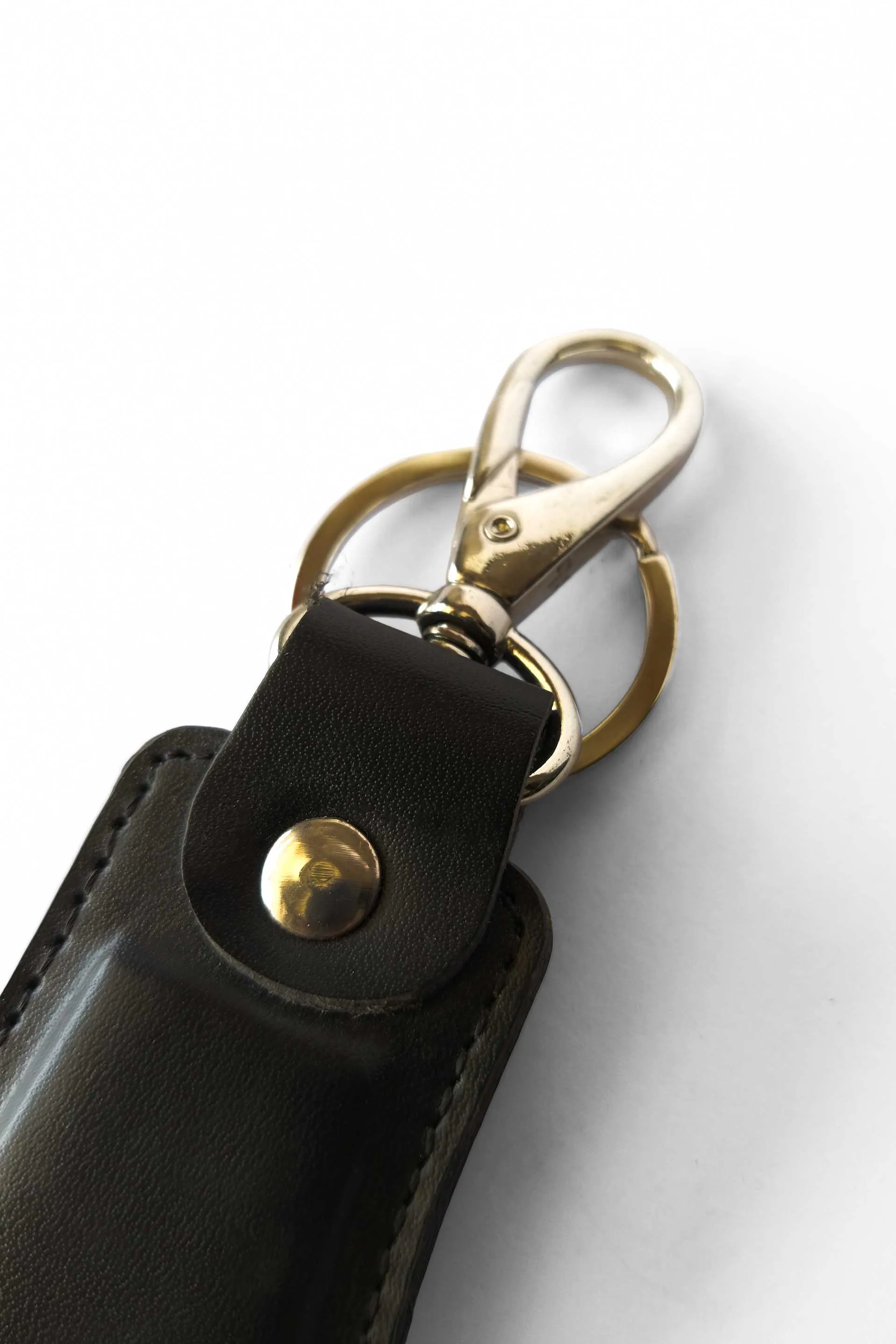 Leather Key Chain with Belt Loop