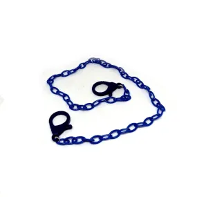 Mask/Glasses Chain Blue