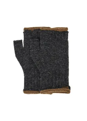 MILANO LAMB DAMAGED FINGERLESS GLOVES