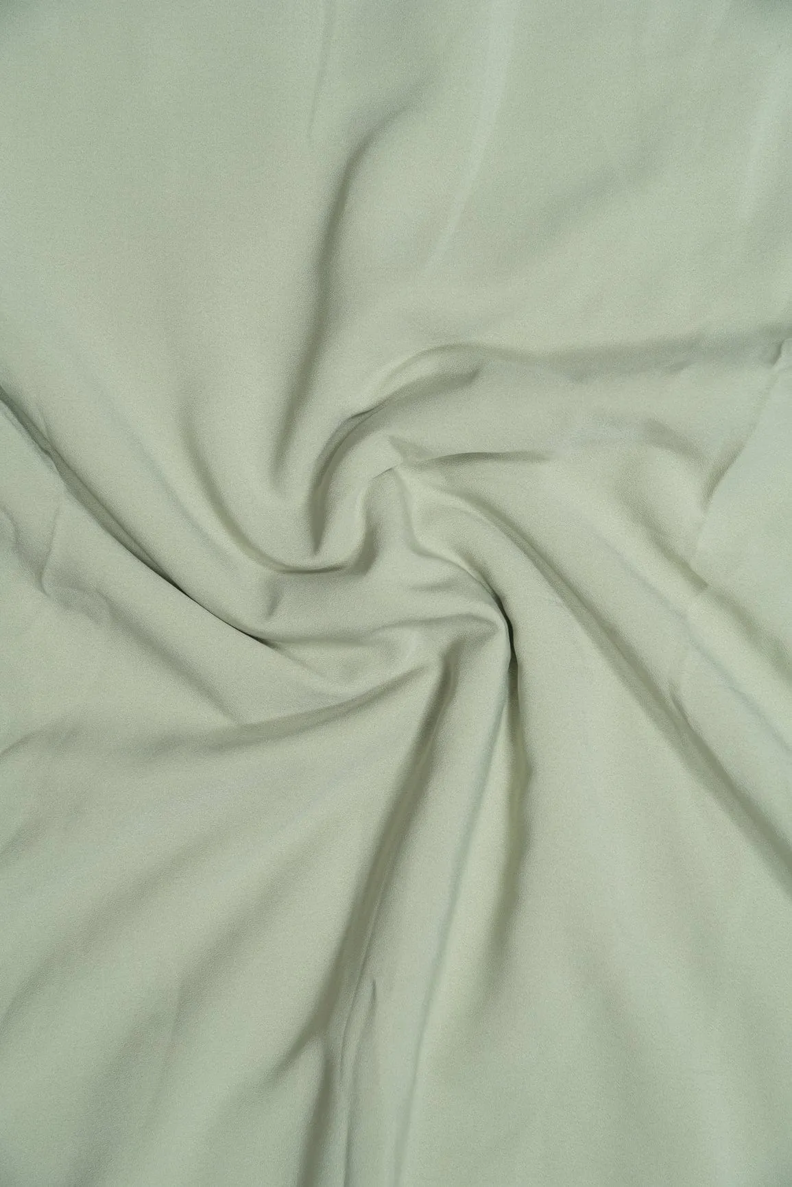 Olive  Dyed Crepe Fabric