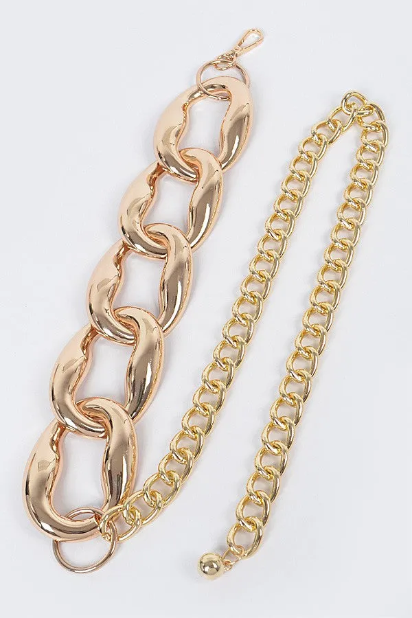 Oversized Chain Belt