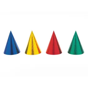 Prismatic Party Hats (8ct)