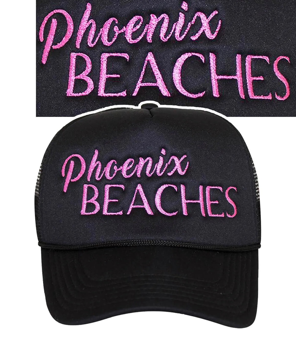 "Phoenix Beaches" Foam Trucker Cap