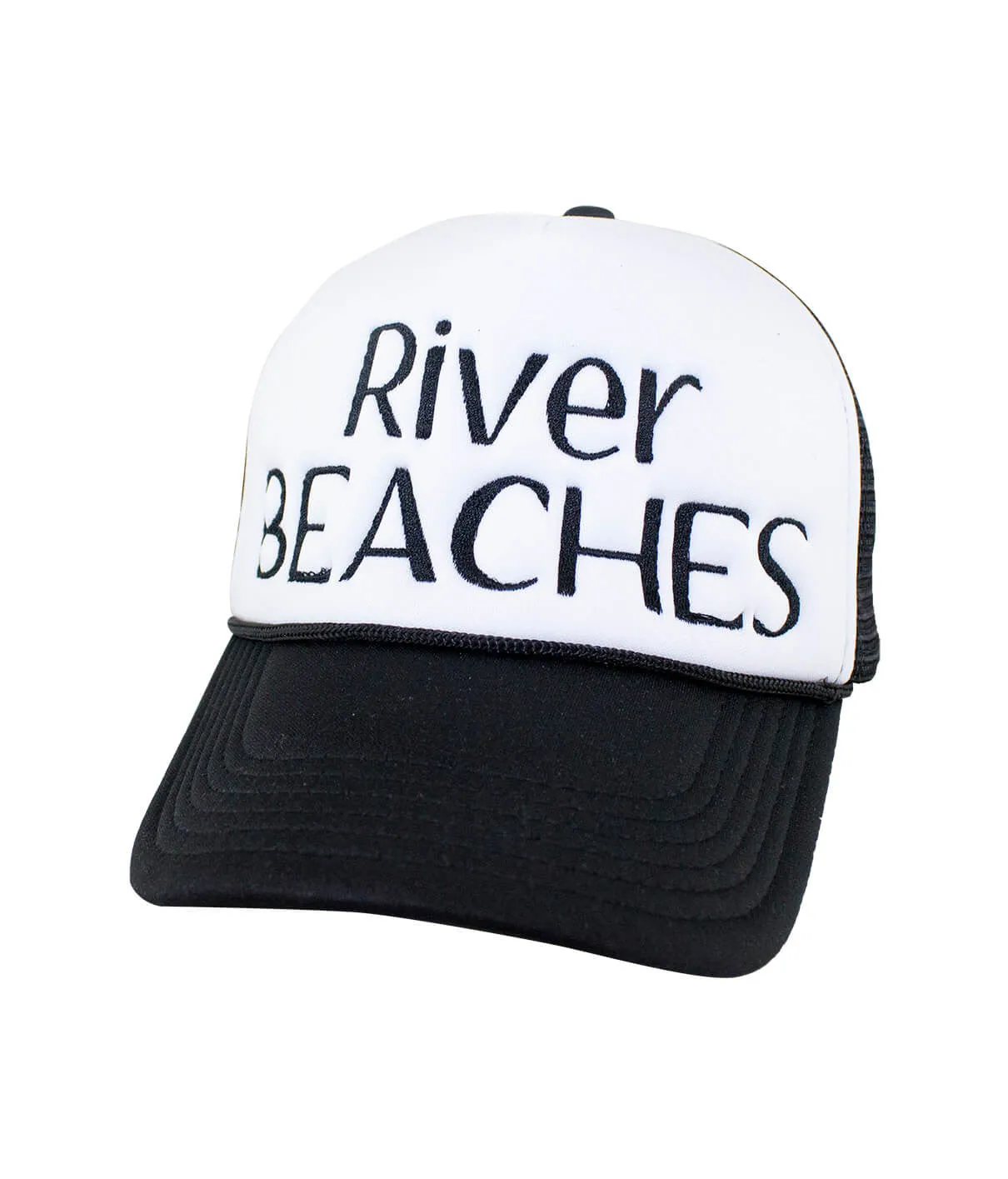 "River Beaches" Foam Trucker Hat