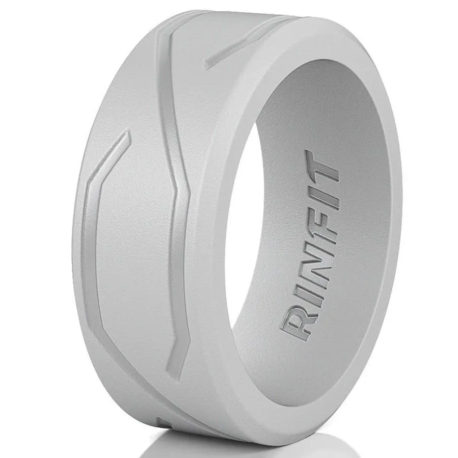 Silicone Wedding Ring for Men - Soft Rubber Wedding Band Replacement