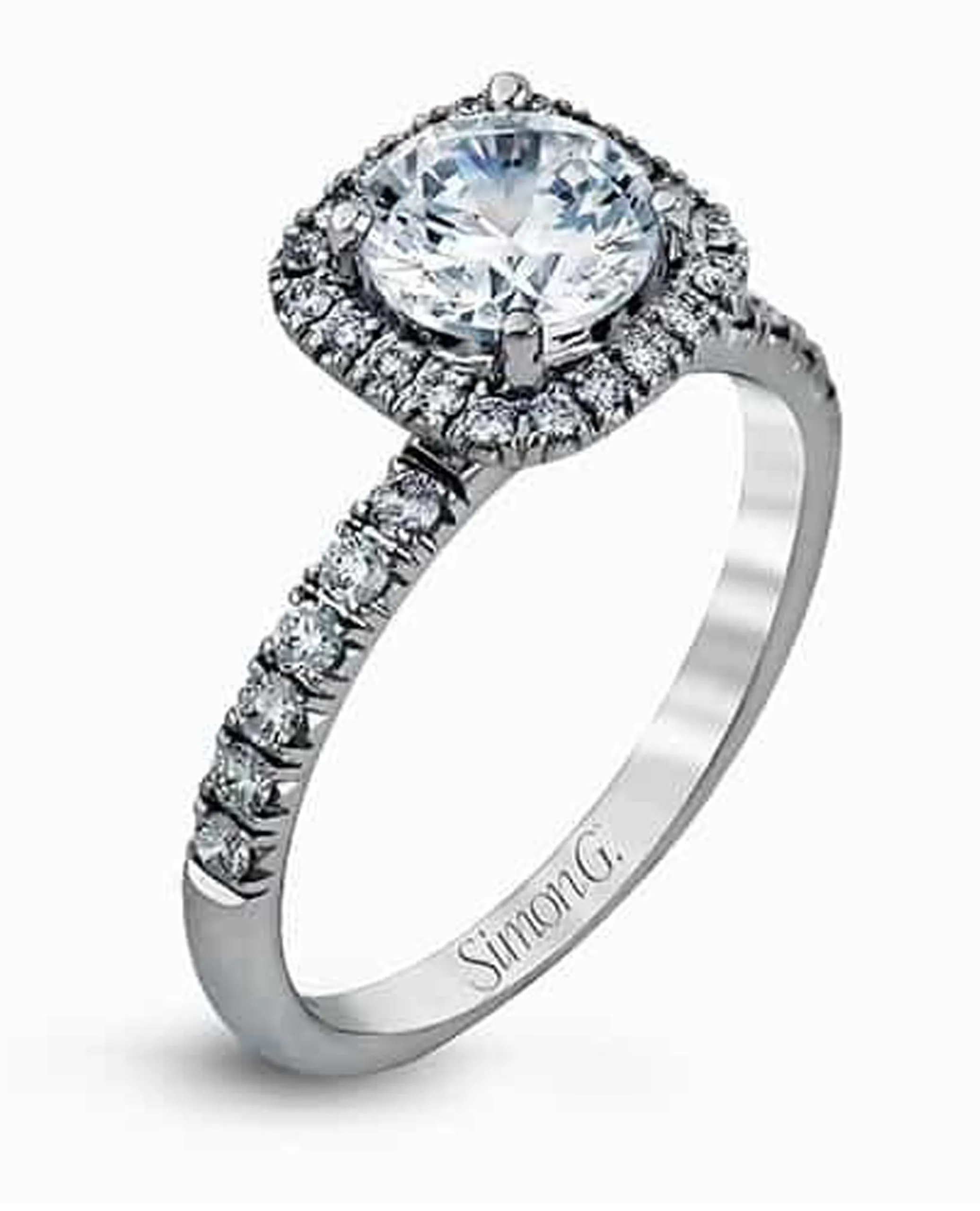 Simon G. MR2132 Engagement Ring