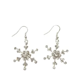 Snowflake Earrings Open