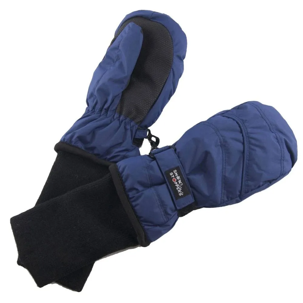 Snowstoppers Nylon Mittens - Navy Blue