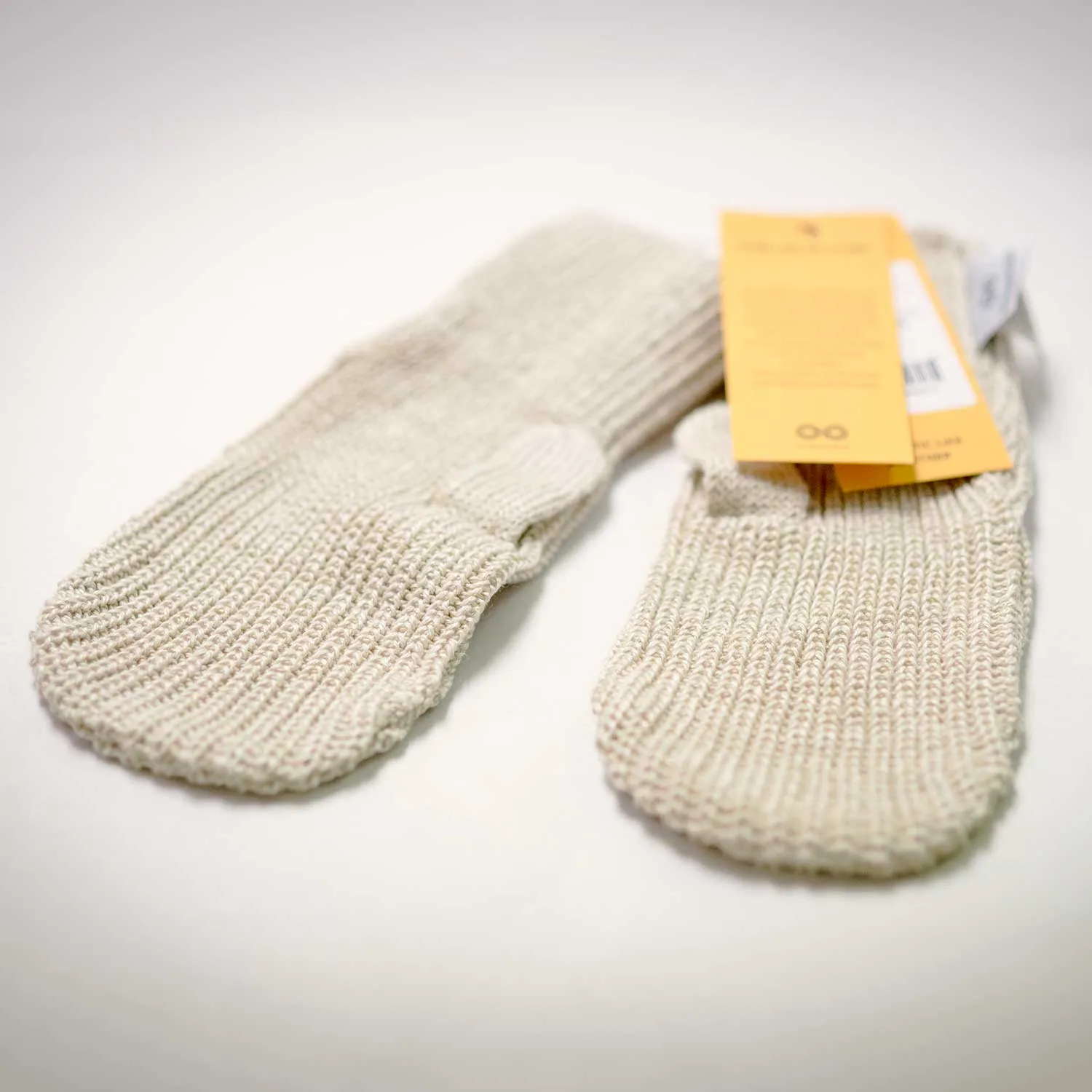 SWISS ALPINE 100% Organic Hemp Knit Mittens (Unisex) (Plastic-free)